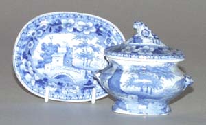 Toy Tureen and Stand c1840
